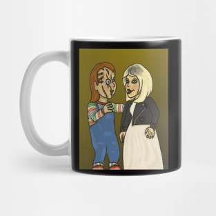 Chucky and Tiffany Mug